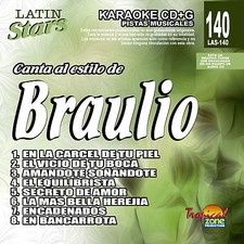 Karaoke Latin Stars 140 Braulio Vol.1
