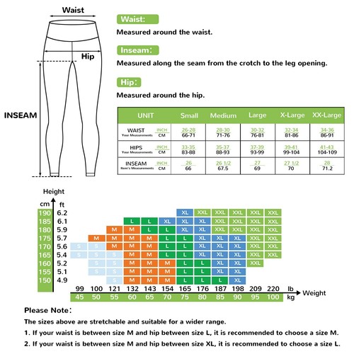 Women's Butt Lifting Yoga Leggings High Waist workout Gym Pants with Pockets - Picture 28 of 28