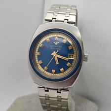 Vintage LONGINES Wittnauer men's automatic watch Date C11KAS-2 17Jewels 1970s