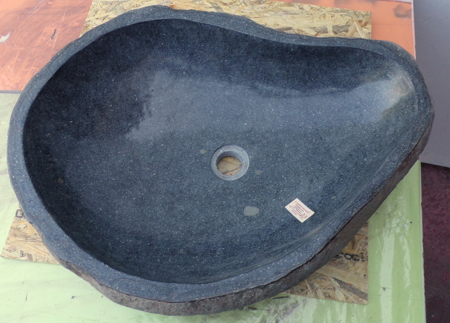 Details zu Spüle IN Pietra Über Fluss dp110 CM 65x50x15 Stone aus Stein Waschbecken Sink HEISSER Sonderpreis
