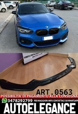0563 SPLITTER  ADATTO PER BMW SERIE 1 F20 F21 2015-2019 ANTERIORE LOOK M