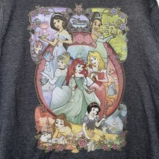 Disney Pullover Sweatshirt Gray Womens Size Large NWOT E1100