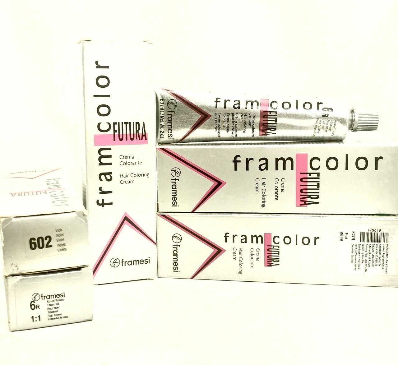 Framesi Framcolor Futura Hair Coloring Cream 2 oz. (choose yours) eBay