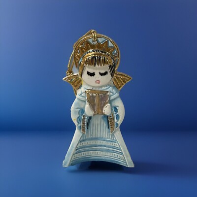 Duncan Enterprises Angel Ornament Vintage Hand Painted