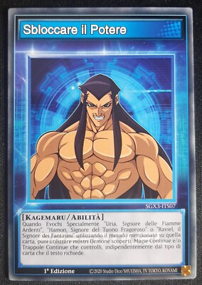 ENTSPERREN SIE DIE MACHT Skill Card SPEED DUEL SGX3-ITS07 YUGIOH