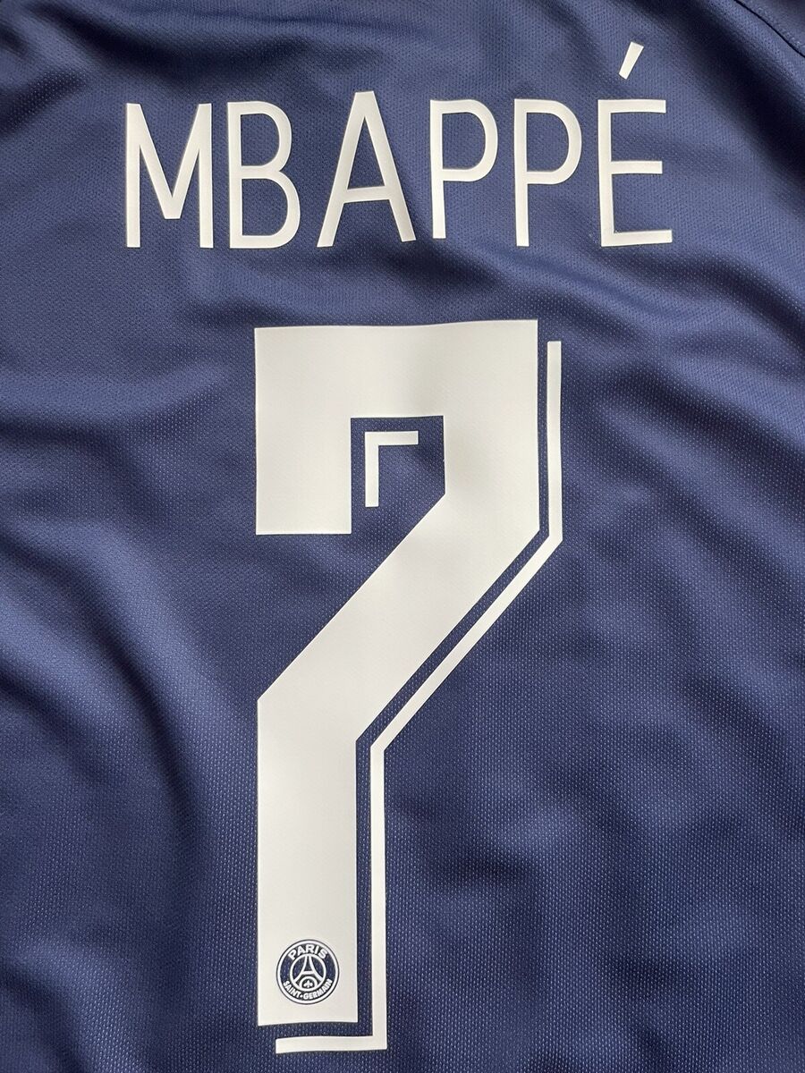 2019/20 PSG Home UCL Jersey #7 Mbappe XL Paris Saint Germain 2019/20 PSG Home UCL Jersey #7 Mbappe XL Paris Saint Germain
