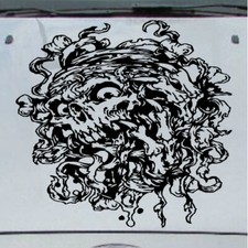 Devil Eye Zombie Side Tailgate Hood Vehicle Decal Truck Car Vinyl Sticker SUV