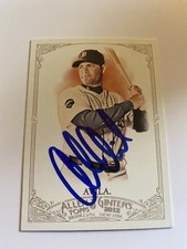 Alex Avila Signed 2012 Topps Allen & Ginter Detroit Tigers Card # 165