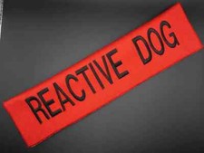 Dog lead sleeve, lead cover. Embroidered custom text, 13 fabric colours.