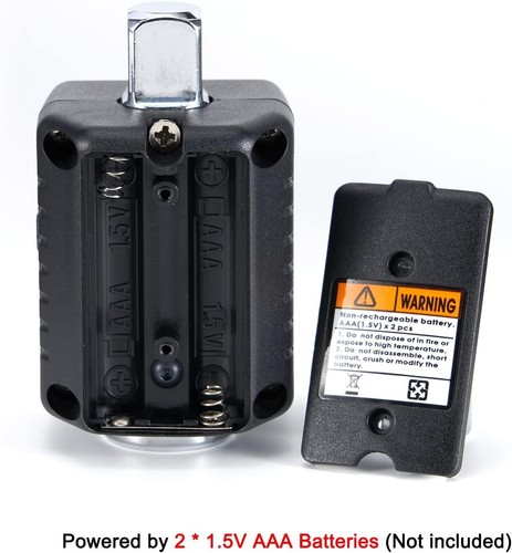 1/2''Digital Torque Adapter 12.5 to 250.9 ft-lbs with Audible&Led Alert 1/2' - Picture 8 of 8