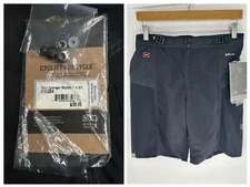 Bontrager NWT Rhythm WSD Cycling Shorts Size Medium Black Loose Fit Pockets $99