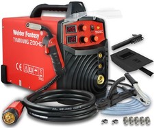 Poste à souder Inverter TWIN MIG 200A 230V MIG/MAG/FCAW/MMA DC+/MMA DC/IGBT