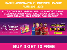 Panini Premier League Adrenalyn XL 2020/21 PLUS Foil Cards Power Pair, Diamond