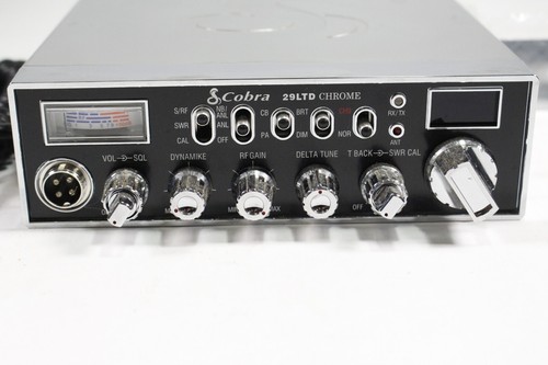 Cobra 29LTD Chrome 40 Channel CB Radio Blue Display Trucker with Box - Picture 5 of 10