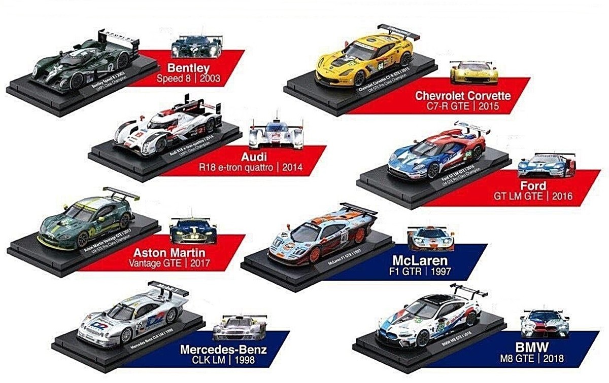 24H LE MANS LEGENDARY COLLECTION 1:43 zinc alloy Diecast models | eBay