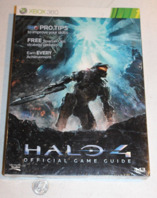 Halo 4 Official Strategy Game Guide Brand New Sealed Xbox 360 Book MLG Sealed