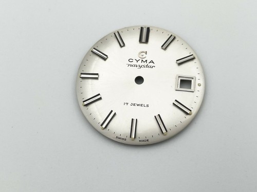 Esfera Cyma Navystar años 60 para aficionados - Imagen 1 de 3