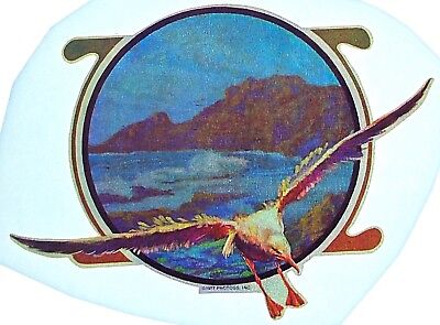 Details about   Original Vintage Seagull Paradise Mini Iron On Transfer Pink