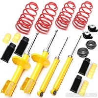 Sportfahrwerk 40/40 + Domlager + Staubschutz - VW Golf 6 Variant | TA Technix