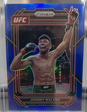 JOHNNY WALKER 2023 Panini Prizm UFC BLUE 042/175