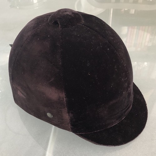 Vintage Equi-Royal Black Velvet 
