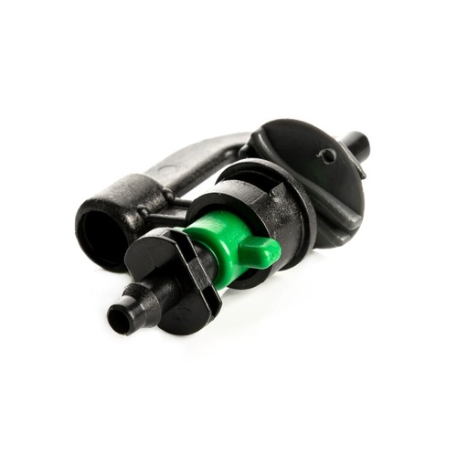 10x Sistema De Micro-Goteo Aspersor Rotativo Con Soporte 16mm Sistema De Riego - Imagen 7 de 8