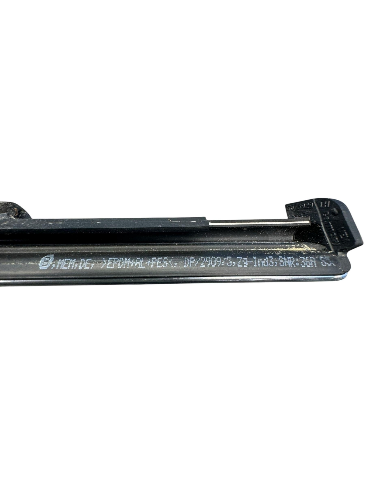 2016-2020 BENTLEY BENTAYGA REAR LEFT DOOR LOWER WINDOW CHROME MOULDING *SCUFFS*
