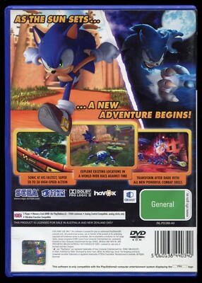 【中古】 Sonic Unleashed Sonic Unleashed PlayStation 2 PS2 Good Disc Game Case The