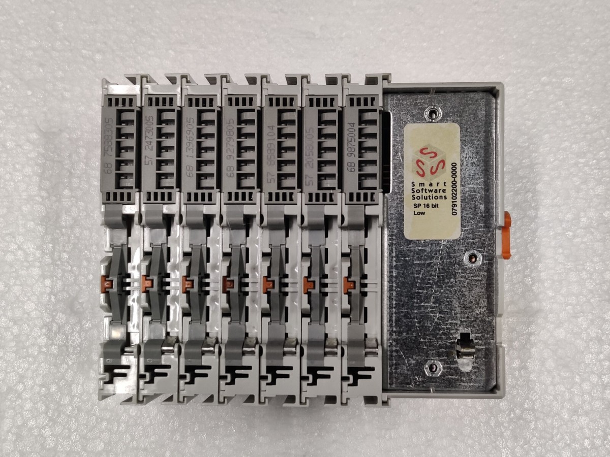 Wago I/O System 750-841 W/ 750-408 / 2 x 750-504 / 2 x 750-650/003
