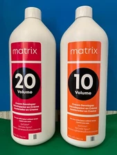 2 Matrix Cream Developer 10 & 20 Volume 32oz New & Authentic