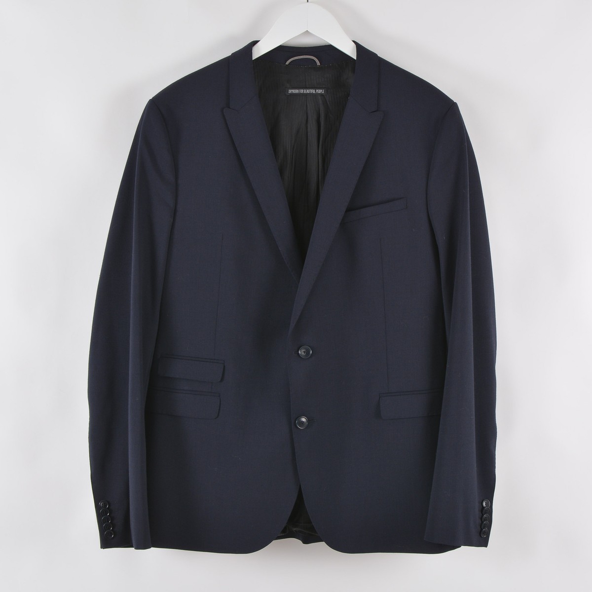 スーツ beautiful people jacket&pants mens Drykorn for Beautiful People Men Blazer Size 106 Navy Blue