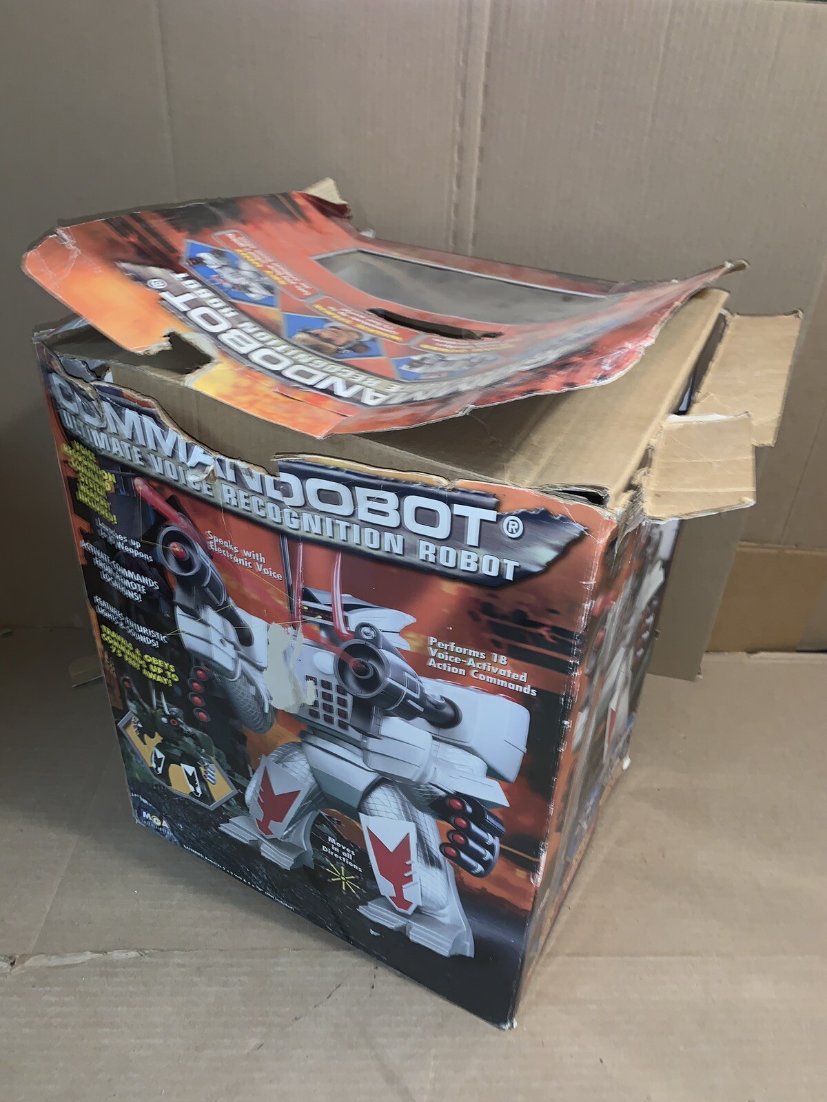 Commandobot Ultimate Voice Recognition Robot | eBay