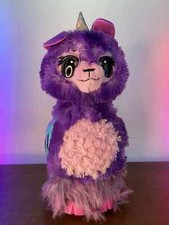 Hatchimals WOW Purple Llalacorn GROWS 12-32  Interactive Electronic Toy