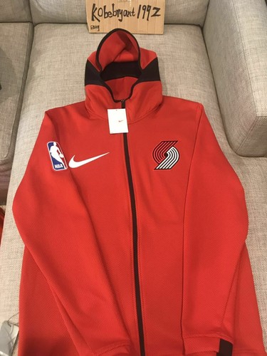 Nike Mens NBA Portland Trail Blazers Showtime Therma Flex Full-Zip Hoodie - Picture 2 of 8