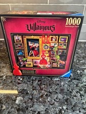 NEW Ravensburger 1000 Piece Puzzle Disney Villainous Queen of Hearts Ed. 2019