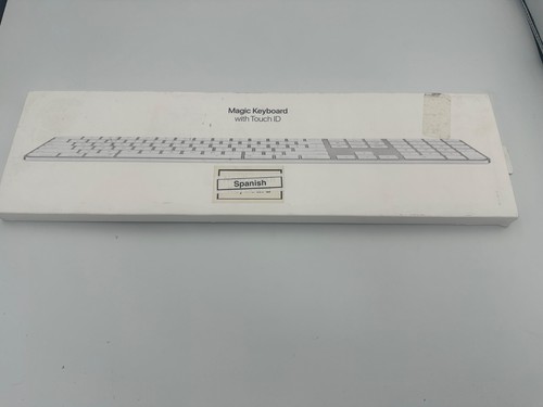 Apple Magic Keyboard with Touch ID and Numeric Keypad Spanish - Picture 2 of 4
