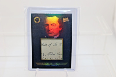 2024 Pieces of the Past 1800s Andrew Johnson Relic