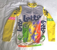 Vintage Lotto Vitus Mavic Radjacke Trikot Top. Klein