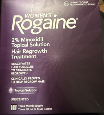 Women s Rogaine Three Month Topical Solution (Exp: 4/27)