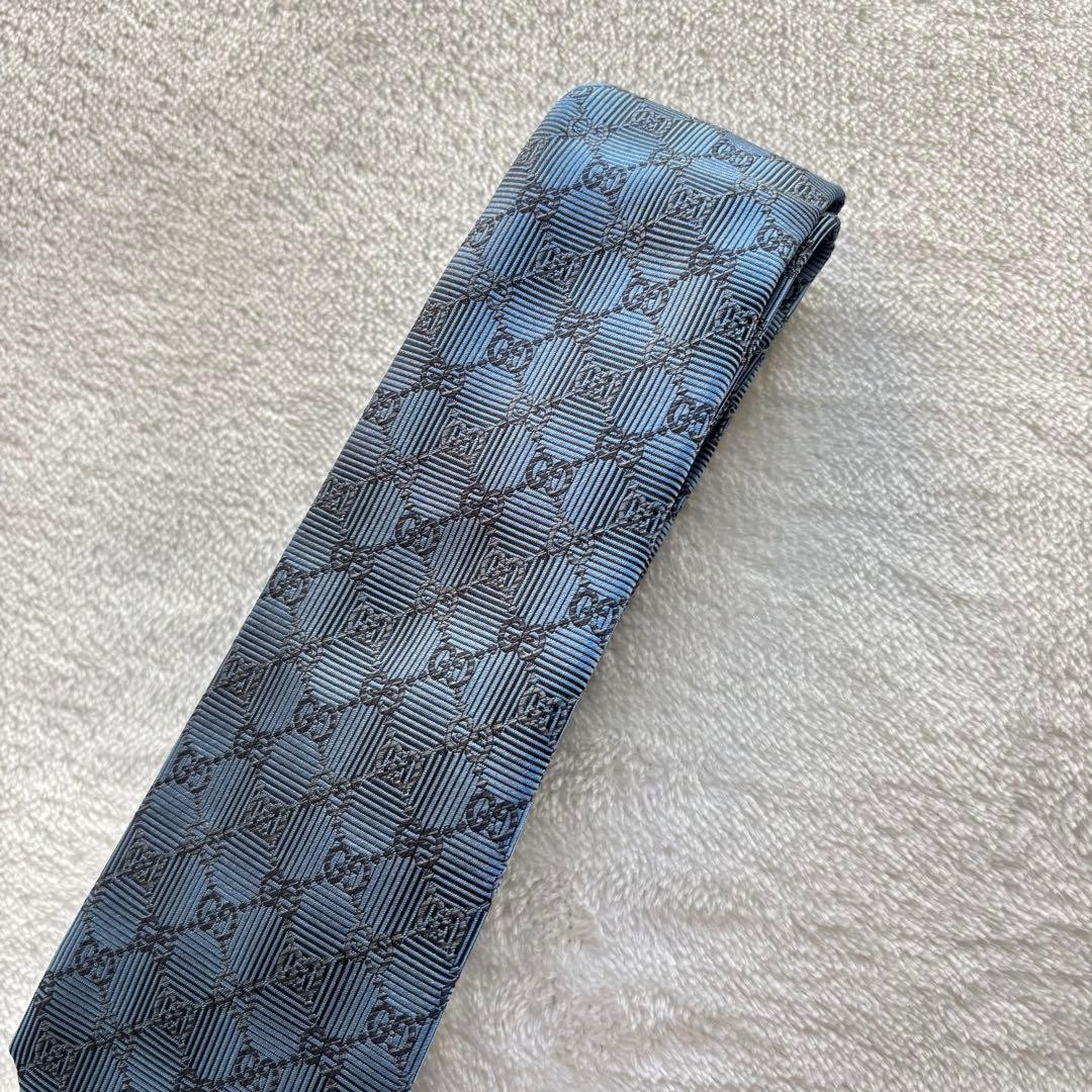 Almost Unused Gucci GG Pattern Interlocking Silk … - image 4