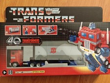 Transformers G1 Retro Reissue Optimus Prime Sealed 40th Anniversary Walmart 2024