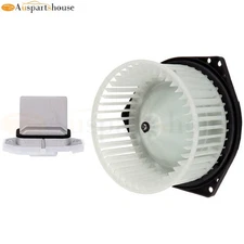 Front HVAC Blower Motor &Resistor Kit For 02-04 Infiniti I35 Nissan Maxima 00-03