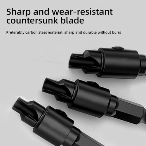 Countersink Drill Bit Set Adjustable