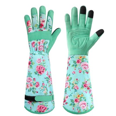 Garden Gloves for Women - Long Sleeve Garden Gloves Ladies Light Protective Glov