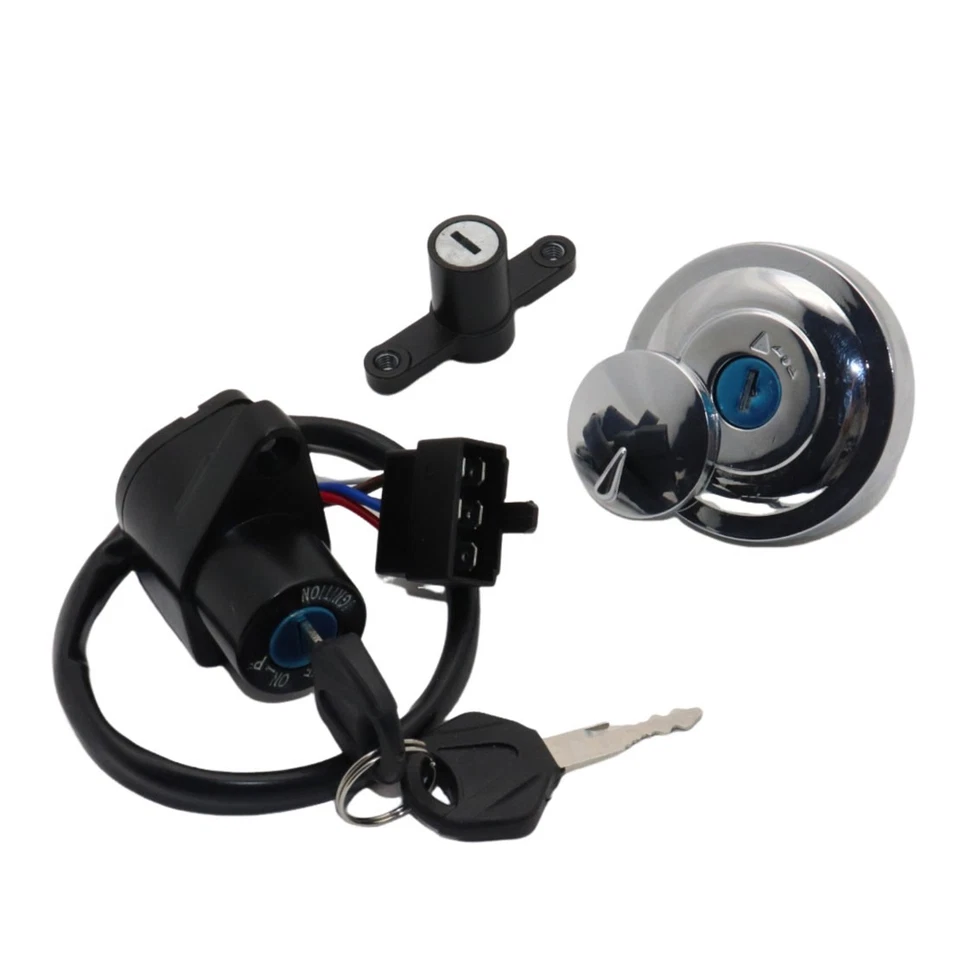 IGNITION SWITCH TANK CAP CUSHION LOCK KIT FIT FOR KAWASAKI VULCAN 900 2006-2022 - Image 4 of 4