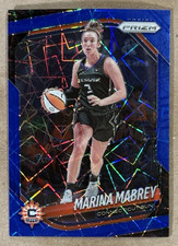 Marina Mabrey Blue Velocity 2025 Panini Prizm WNBA #18 Connecticut Suns