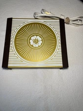 Vintage Electric Warm-O-Tray Atlantic Precision Works Model #30T Hot Plate