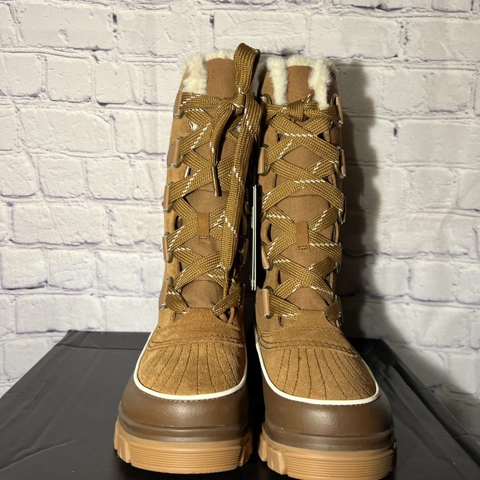 New SOREL Tivoli VTall Size 5.5 Velvet Tan Waterproof Winter Snow Boot MSRP $169 - Image 4 of 4