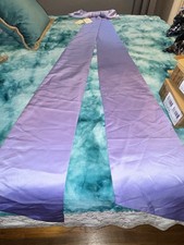 Free Shipping Lavender Satin Wedding Chair Sash Oversized Bow Decoration