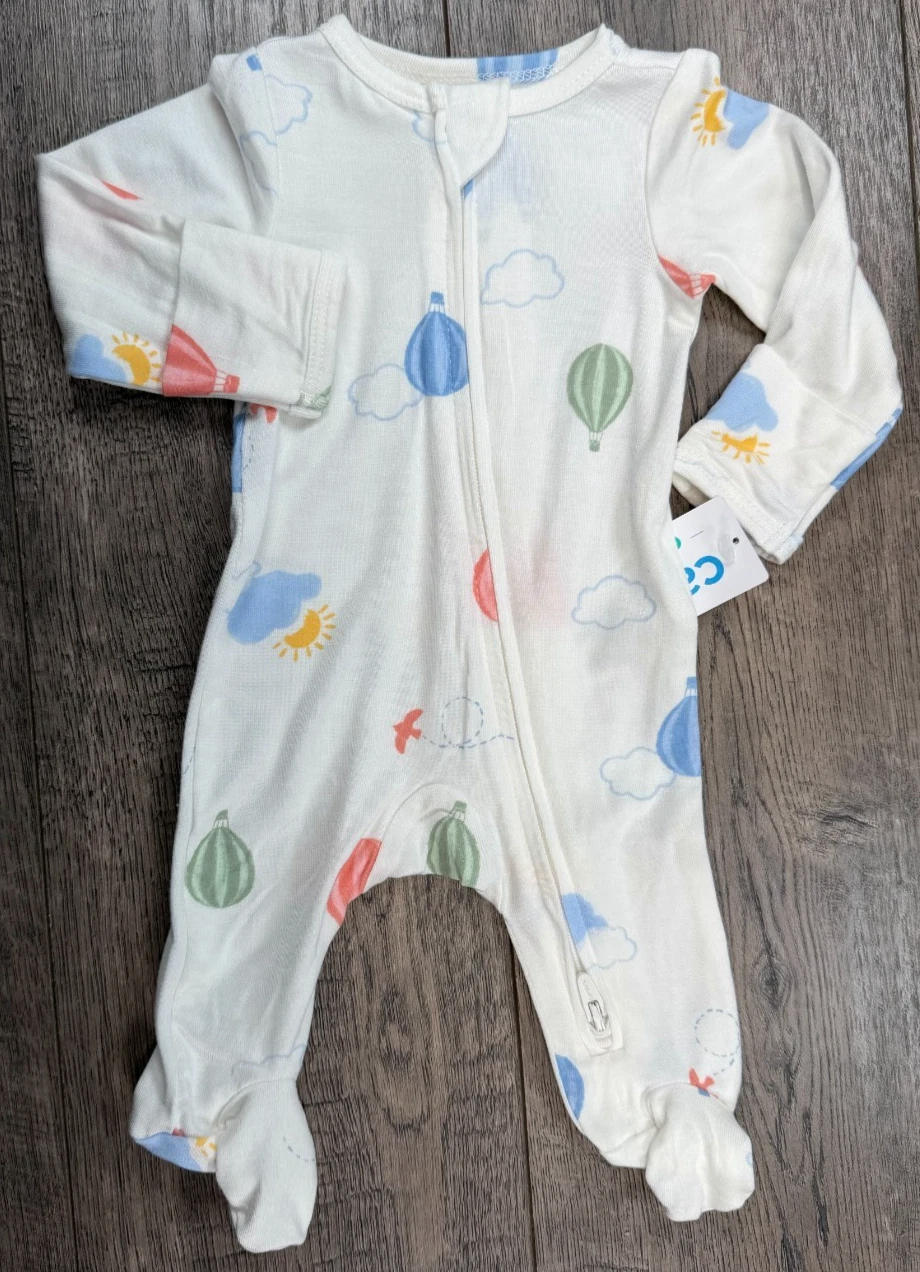 Baby Girl Clothes New Child Mine Carter's Preemie White Soft Balloon Outfit